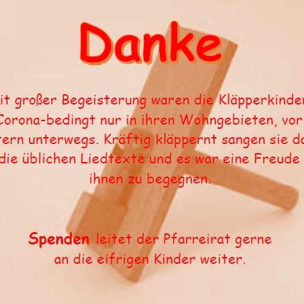 Danke Kläpperkinder 2