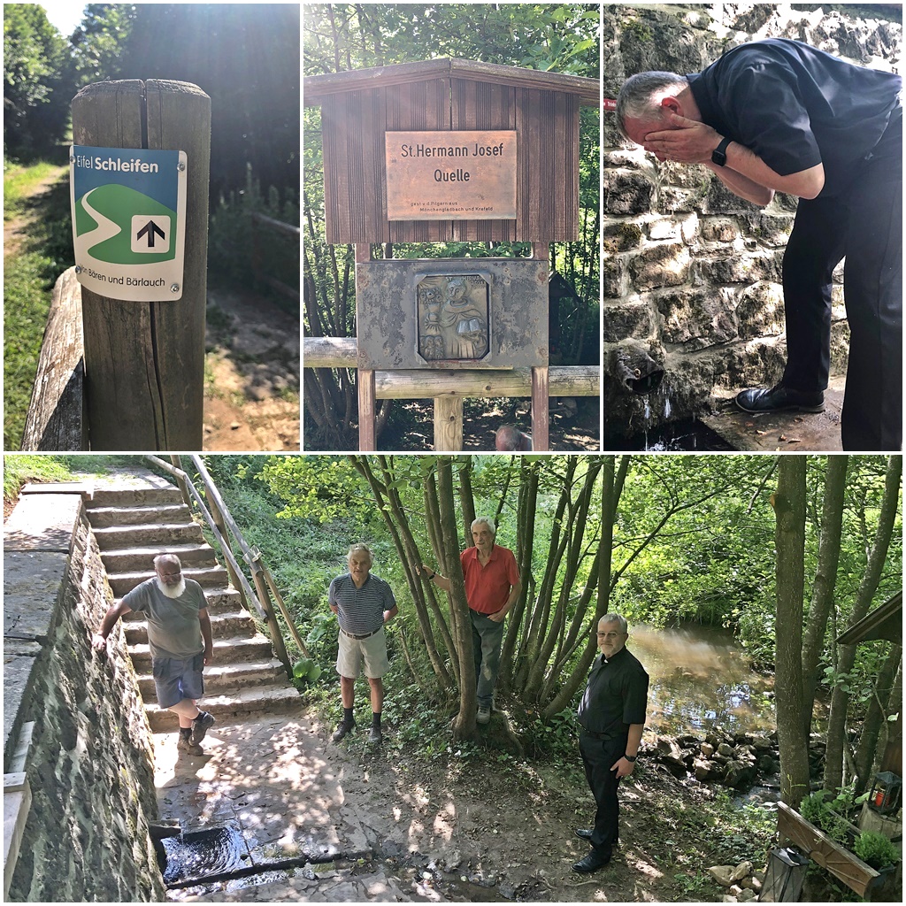Hermann-Josef-Brunnen Collage (c) gdg steinfeld Hermann-Josef-Brunnen Collage (c) gdg steinfeld