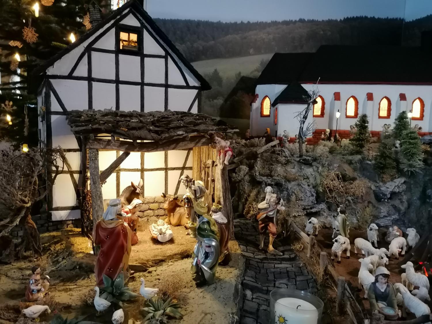 Krippe Golbach (c) Andrea Felden