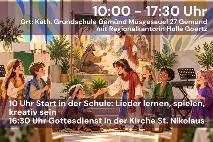 Kindermusical Gemünd 2026 (c) Kath. Kirche Region Eifel