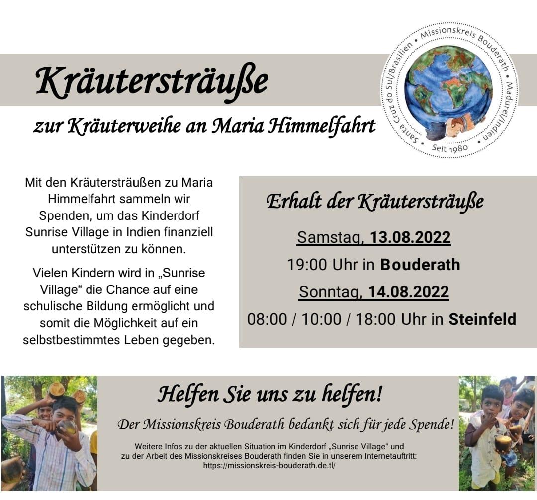 Kräutersträuße 2022