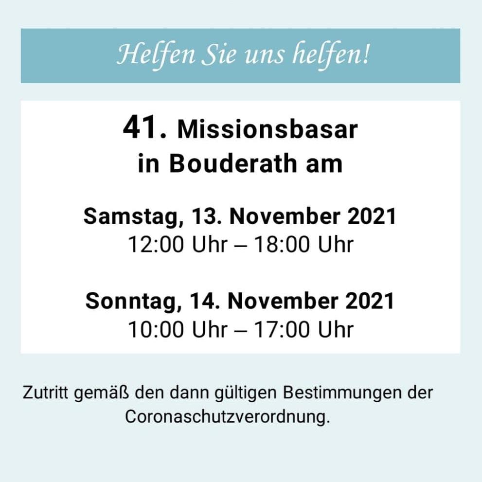 Missionsbasar 1