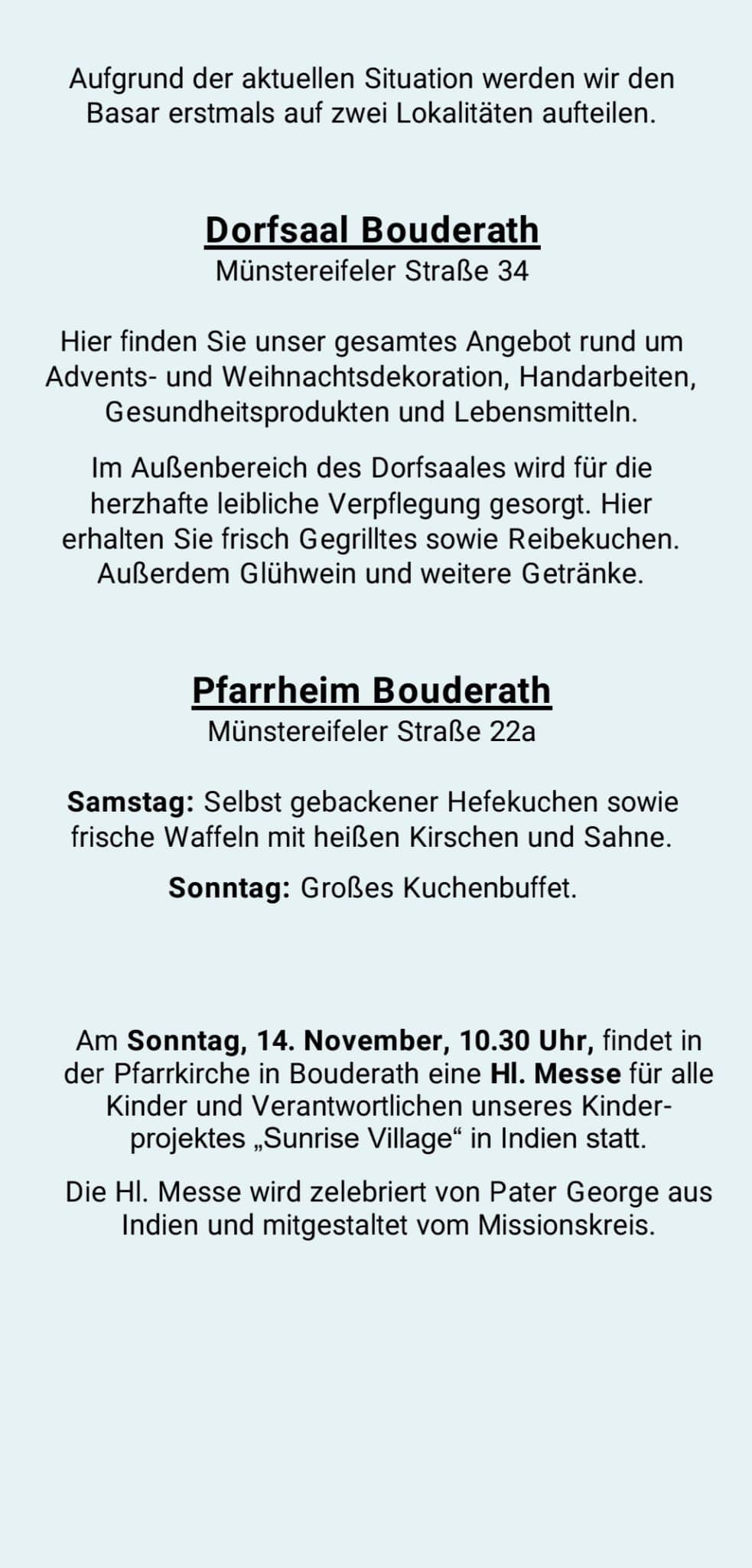 Missionsbasar 3 (c) Missionskreis Bouderath