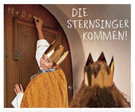 Sternsinger kommen Bild (c) Sternsinger