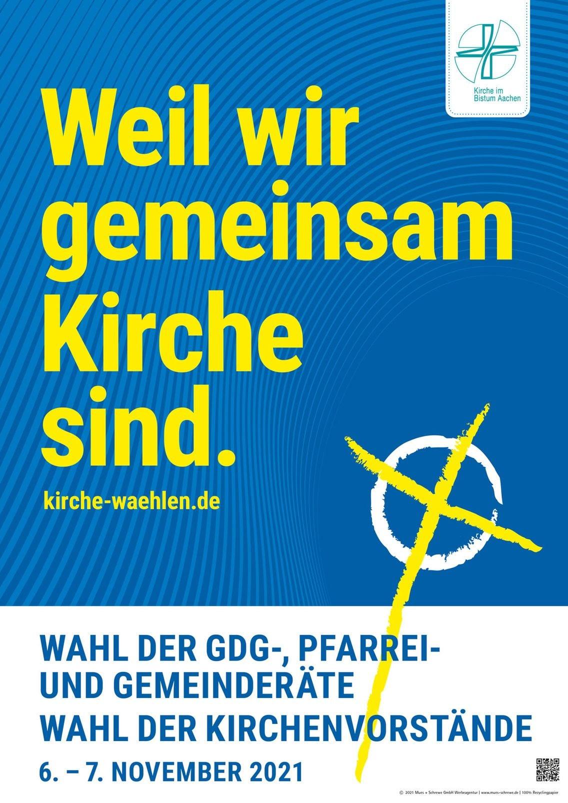 plakat wahl (c) bistum aachen