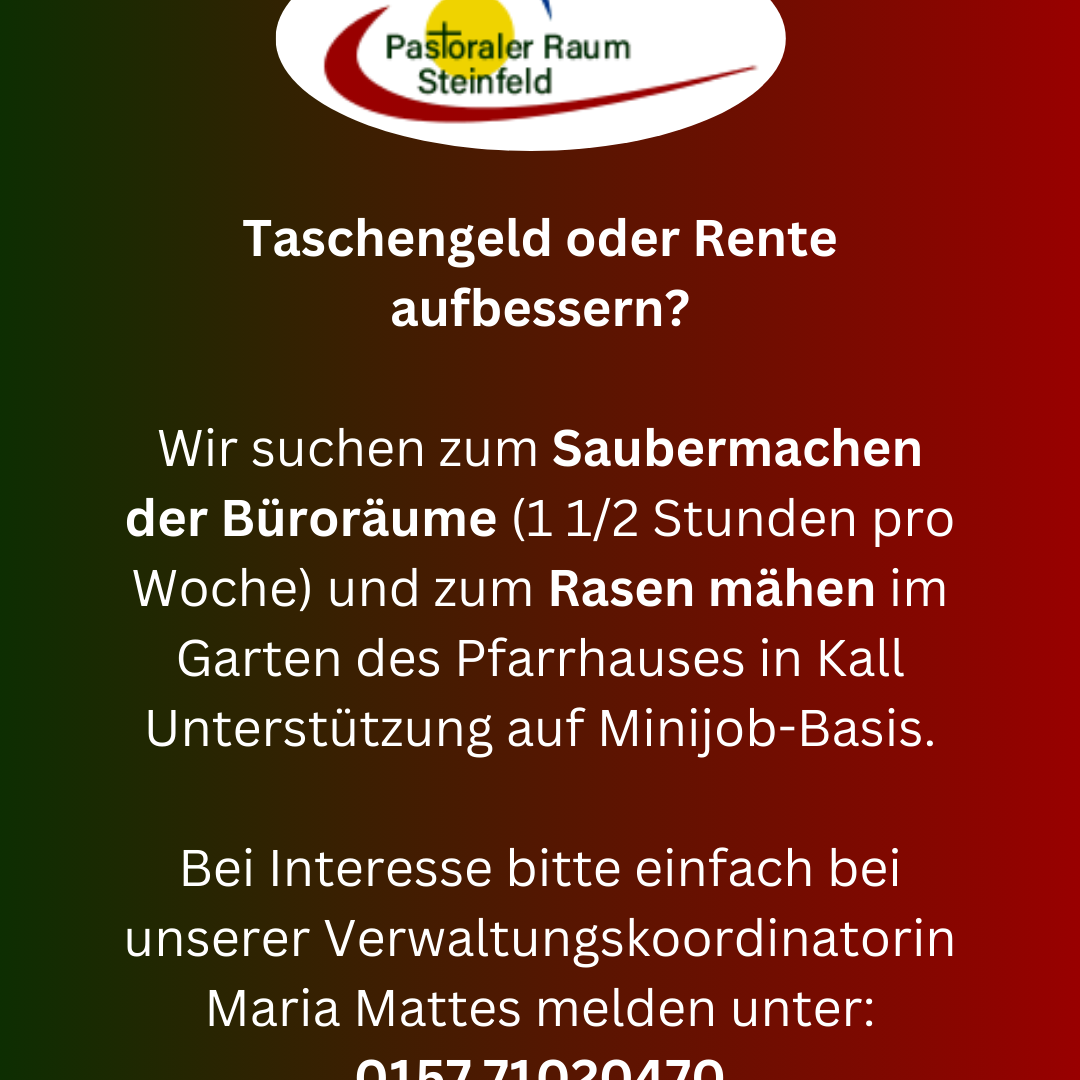 taschengeld oder rente aufbessern